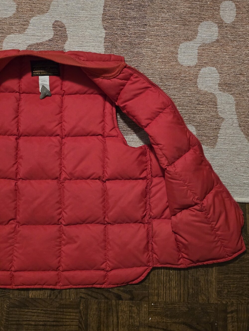 Vintage Eddie Bauer Down Vest SZ M - Picture 3 of 6